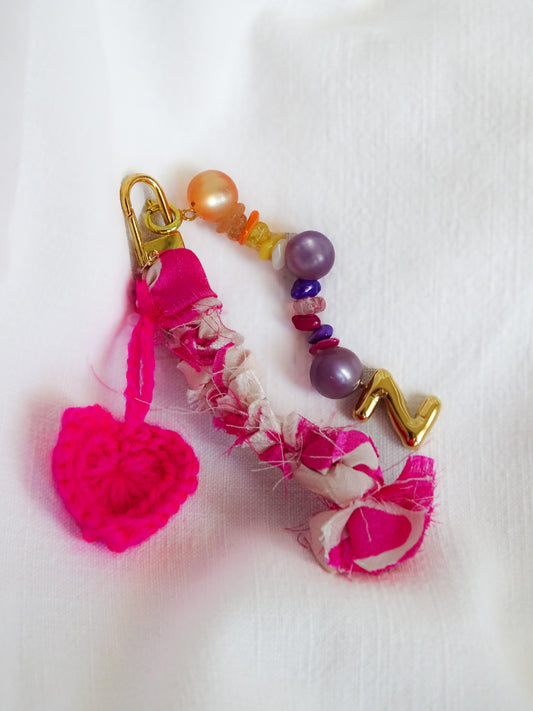Porte Clé Rose