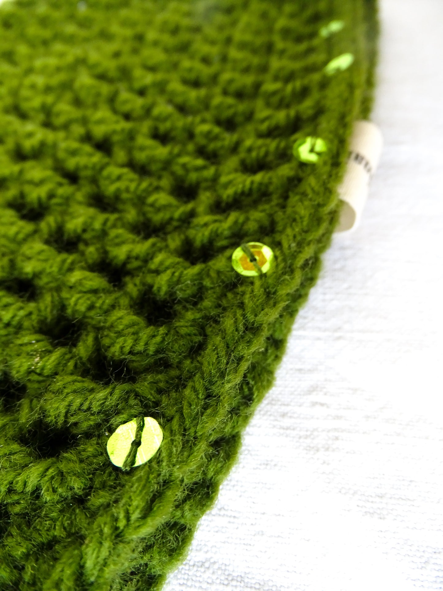 Bonnet Crochet Kaki