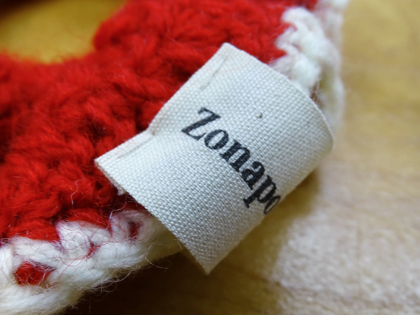 Chouchou crochet Rouge